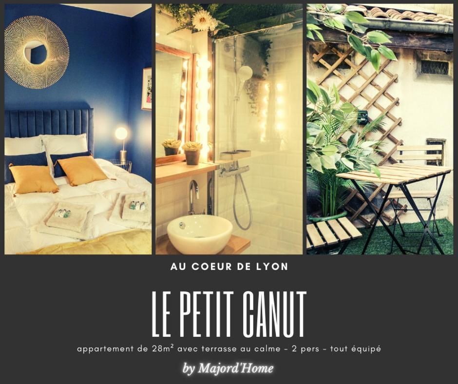 Le Petit Canut - Lyon Centre Avec Terrasse - Majord'Home Exterior foto